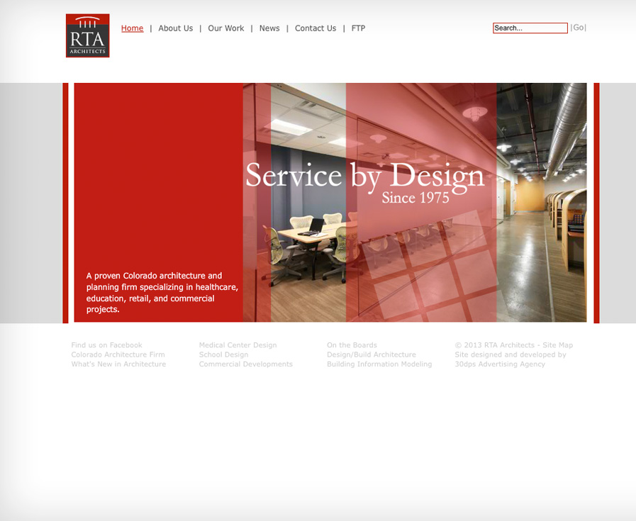 RTA Architects website